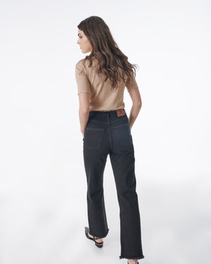 WIDE LEG ЧЕРНИ ДЪНКИ